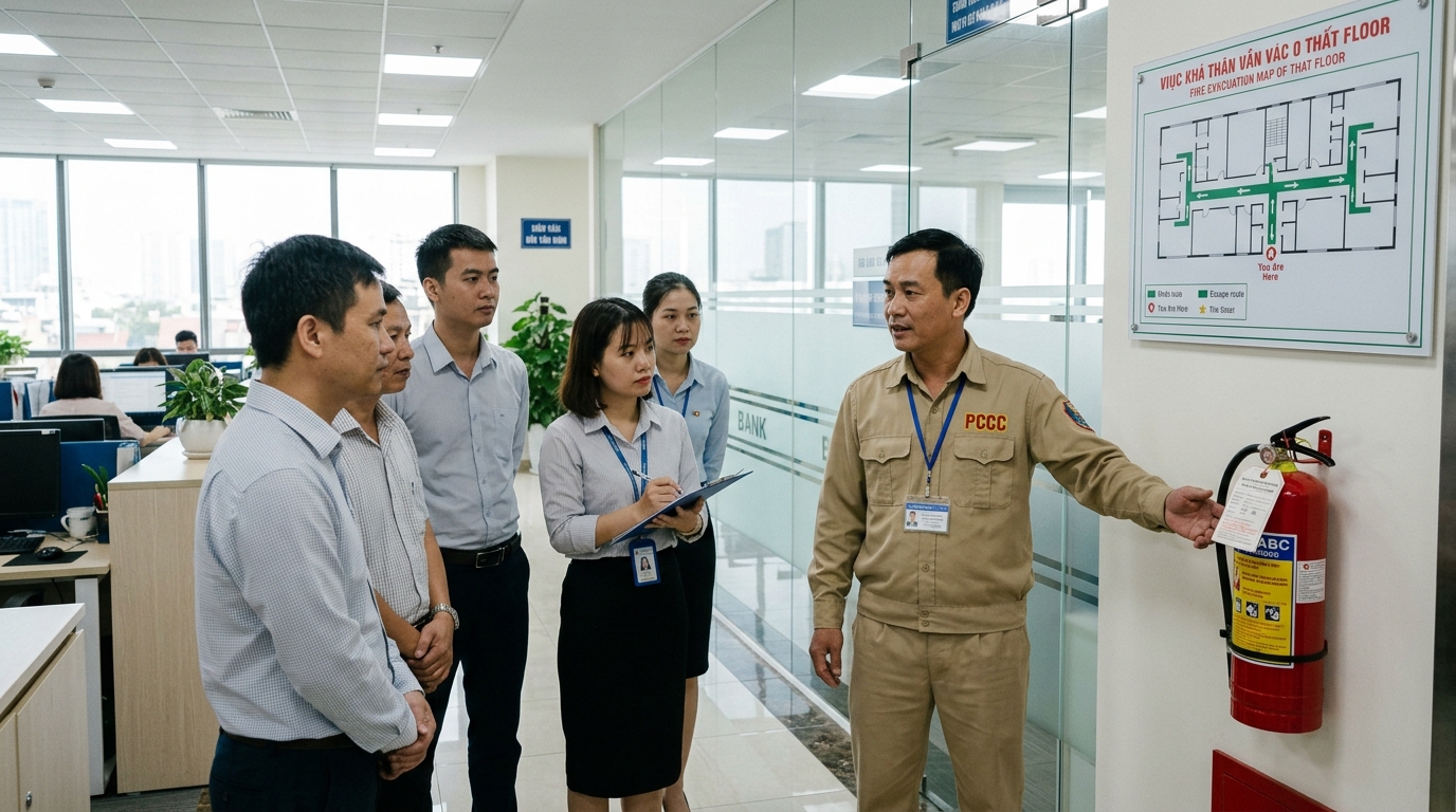 Quản lý phương tiện, thiết bị phòng cháy, chữa cháy và cứu nạn, cứu hộ tại cơ sở